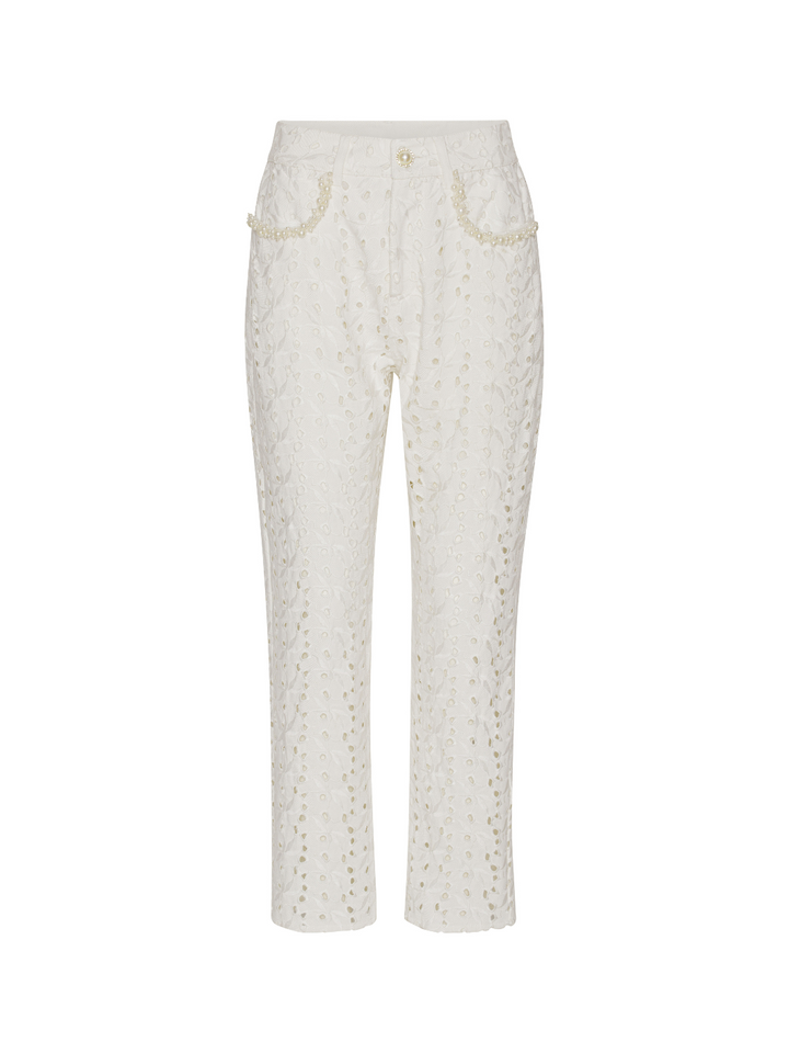 Vita Yukia Custommade jeansbyxor från NBS