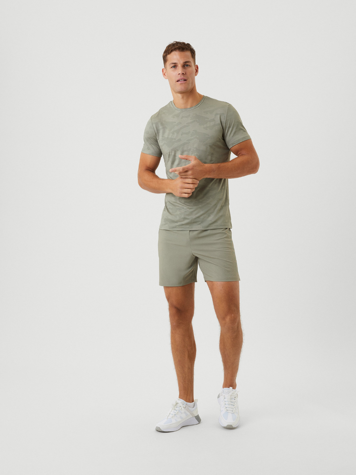 Kaki Björn Borg Camo Performance T-shirt