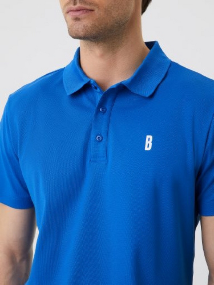 Cobalt Blue Herr Björn Borg Performance Polo