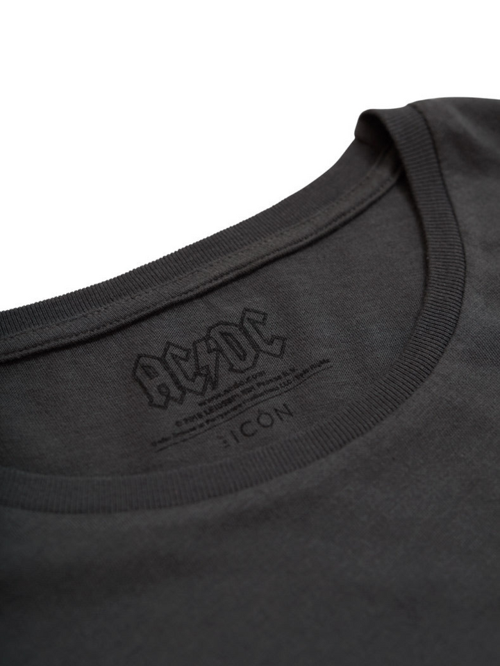 Charcoal Icôn AC/DC högspännings-T-shirt för kvinnor