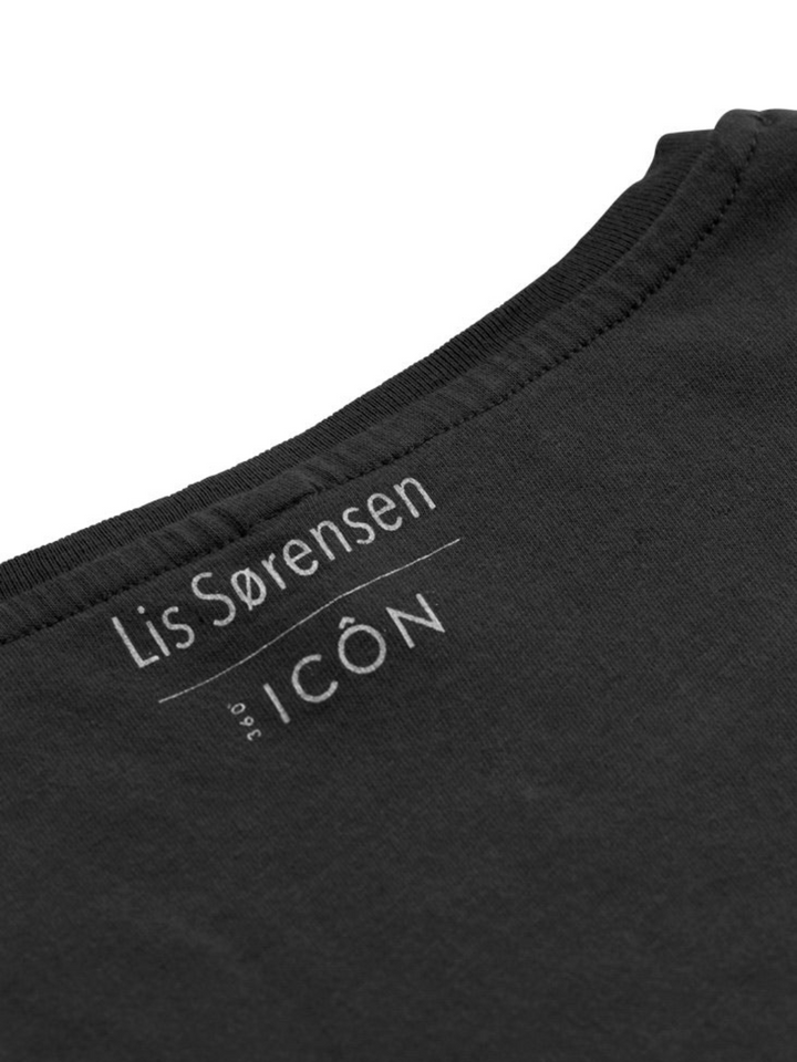 Kolgrå ikon Lis Sørensen "Lis Sørensen" T-shirt dam