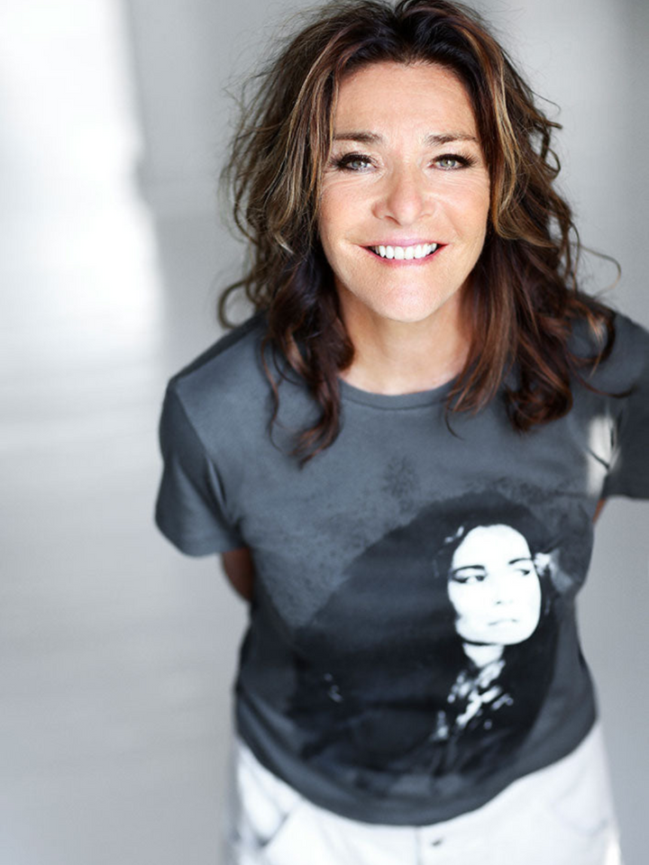 Kolgrå ikon Lis Sørensen "Lis Sørensen" T-shirt dam