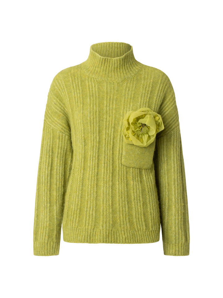 Lime Custommade Timia sticka med hög hals