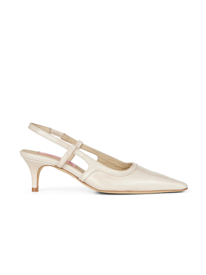 Ljus Beige Blank Custommade Anita Slingback Styled