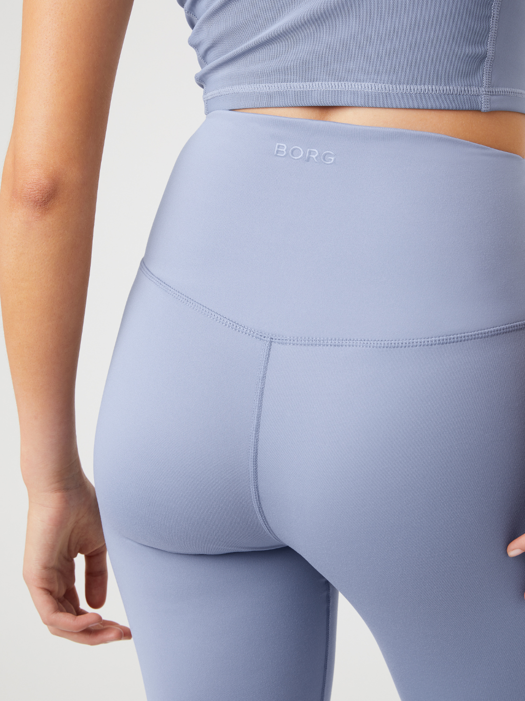 Ljusblå Björn Borg Tights med hög midja