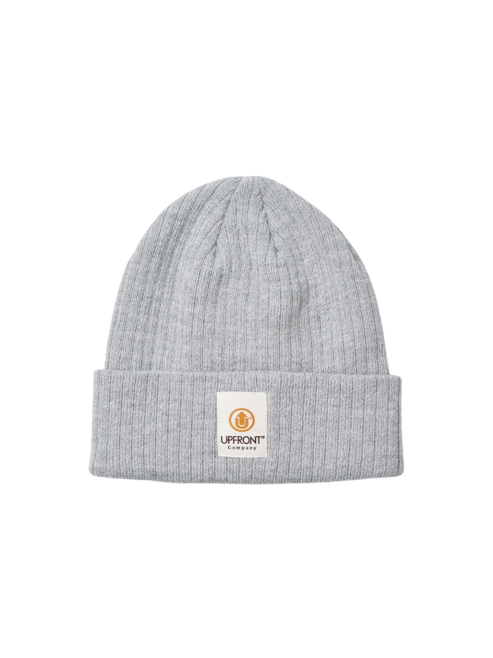 Ljusgrå Stranded Upfront Beanie