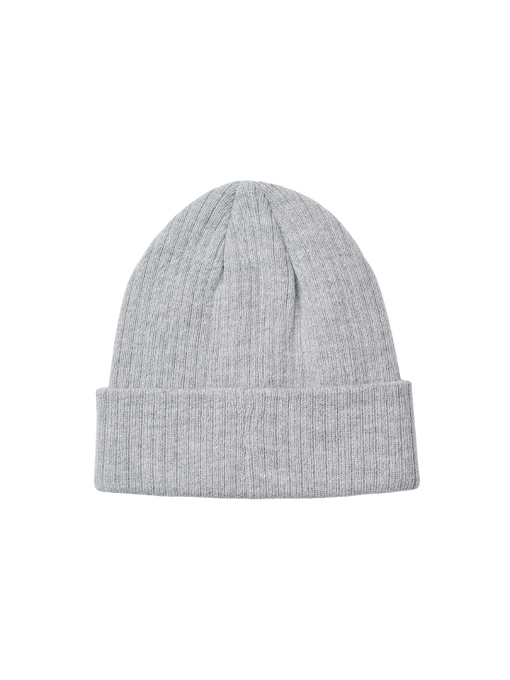 Ljusgrå Stranded Upfront Beanie