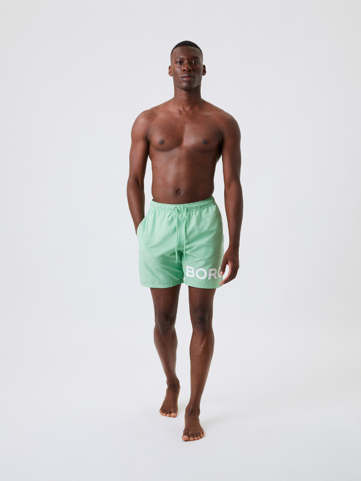 Ljusgrön Björn Borg badshorts för män