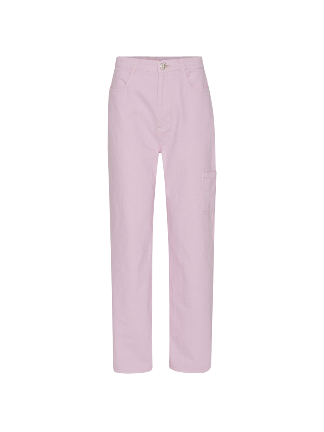 Rosa Pema skräddarsydda jeansbyxor