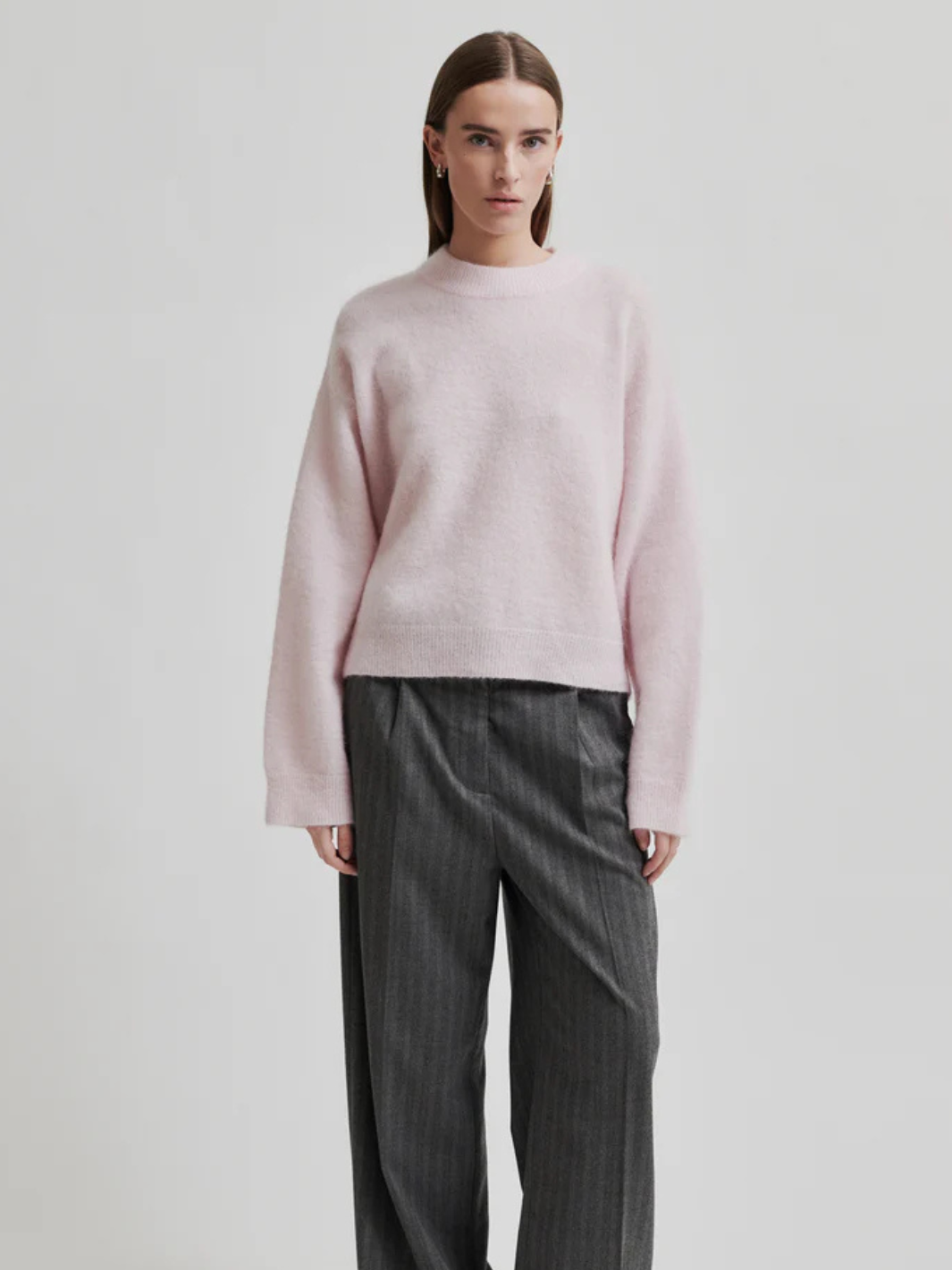 Rosa andra kvinnliga Brook Knit
