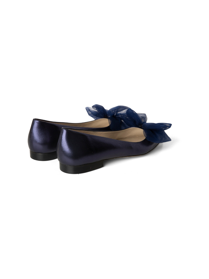 Metallic Blue Custommade Annabella ballerina