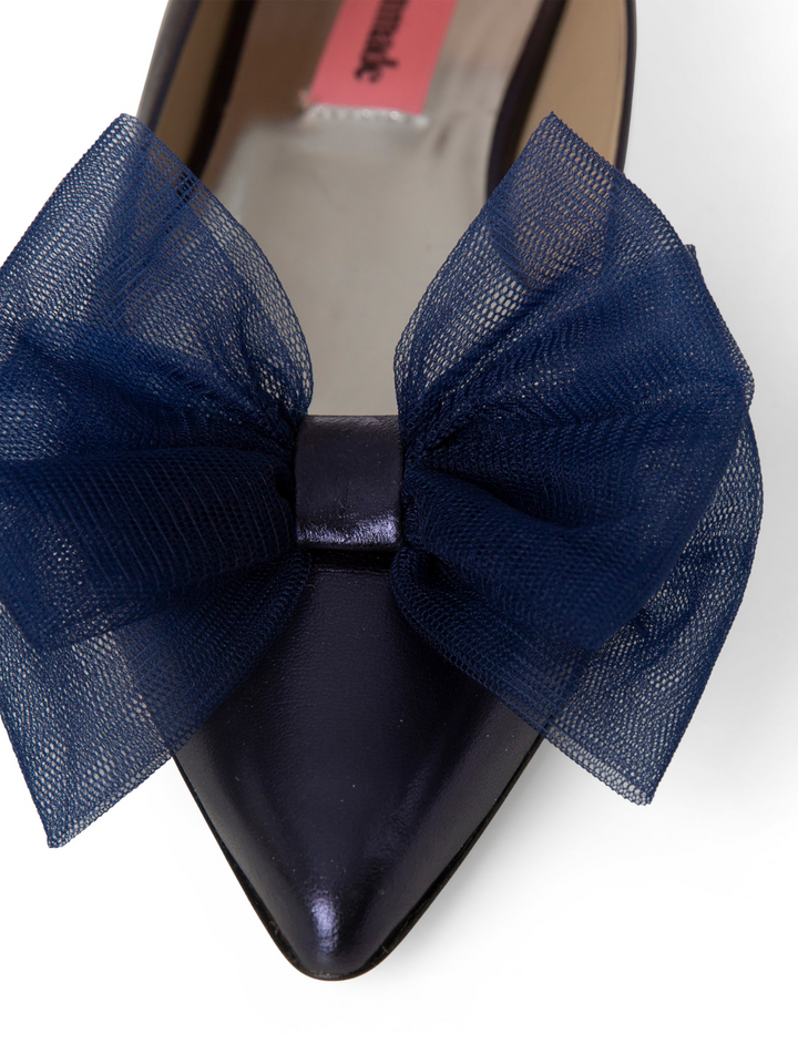 Metallic Blue Custommade Annabella ballerina