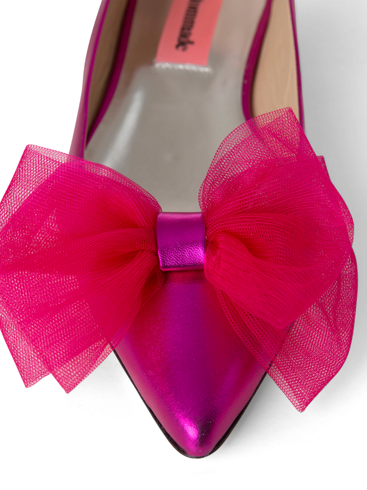 Metallic Rosa Custommade Annabella ballerina