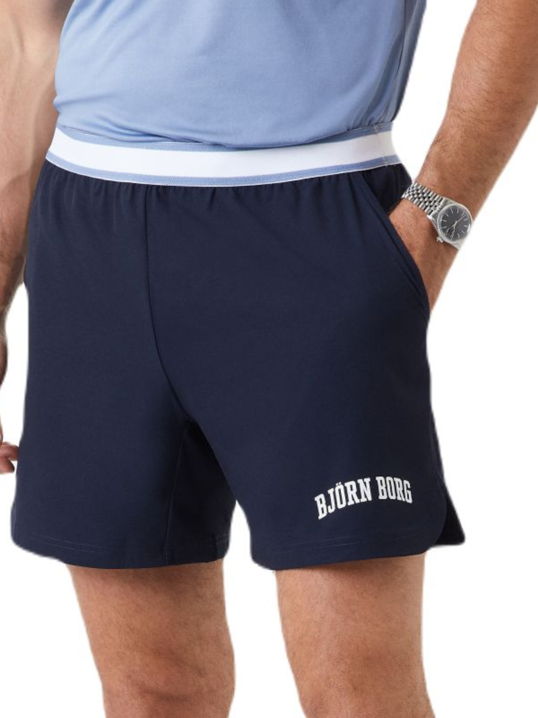 Mörkblå Björn Borg Performance Shorts