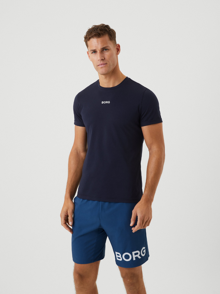 Mörkblå Björn Borg Performance T-shirt