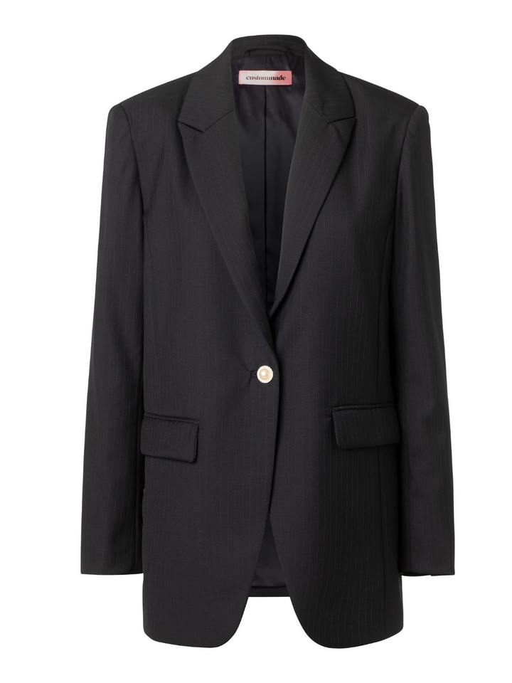 Mörkblå Fabiana Blazer från Custommade