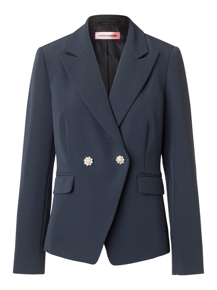Mörkblå Faduma Custommade Blazer Jacka