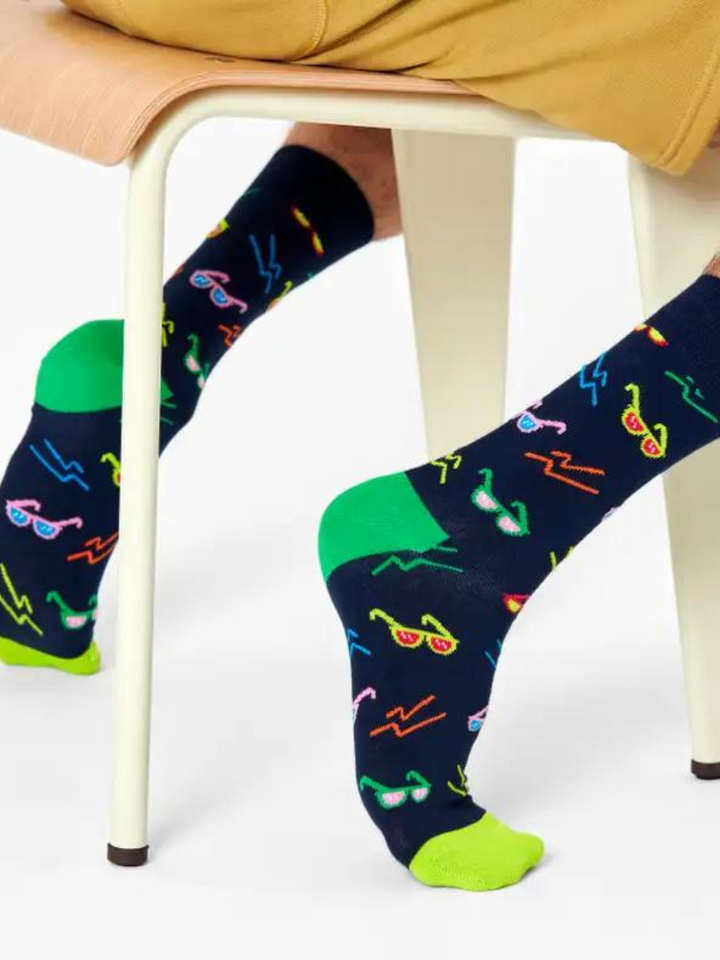 Mörkblå Män Happy Socks Summer Vibes