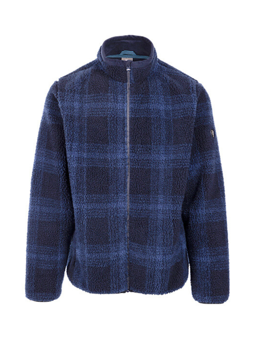 Mörkblå Rutig Epperstone Trespass Sherpa Fleece