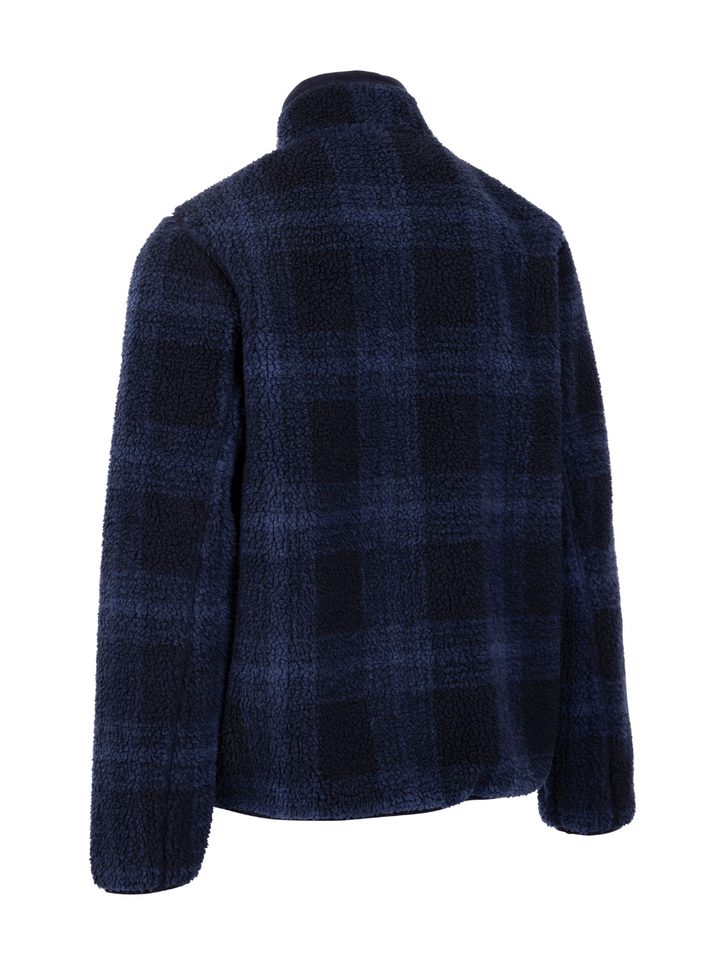 Mörkblå Rutig Epperstone Trespass Sherpa Fleece