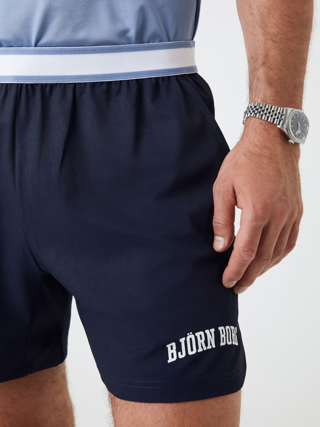 Mörkblå Björn Borg Performance Shorts