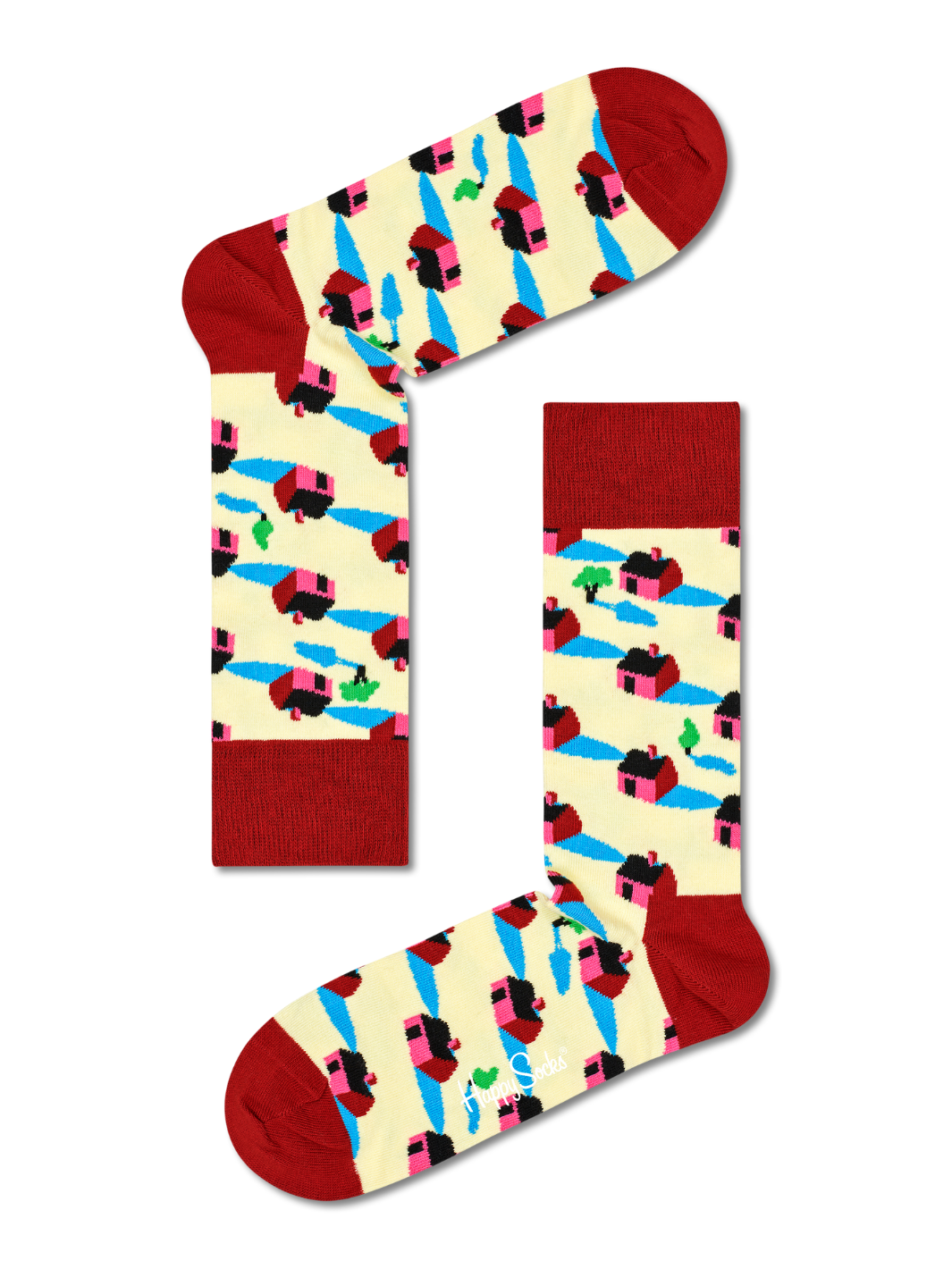 Multicolor Happy Socks 7-dagars presentförpackning för honom