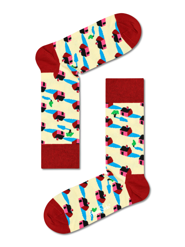 Multicolor Happy Socks 7-dagars presentförpackning för honom