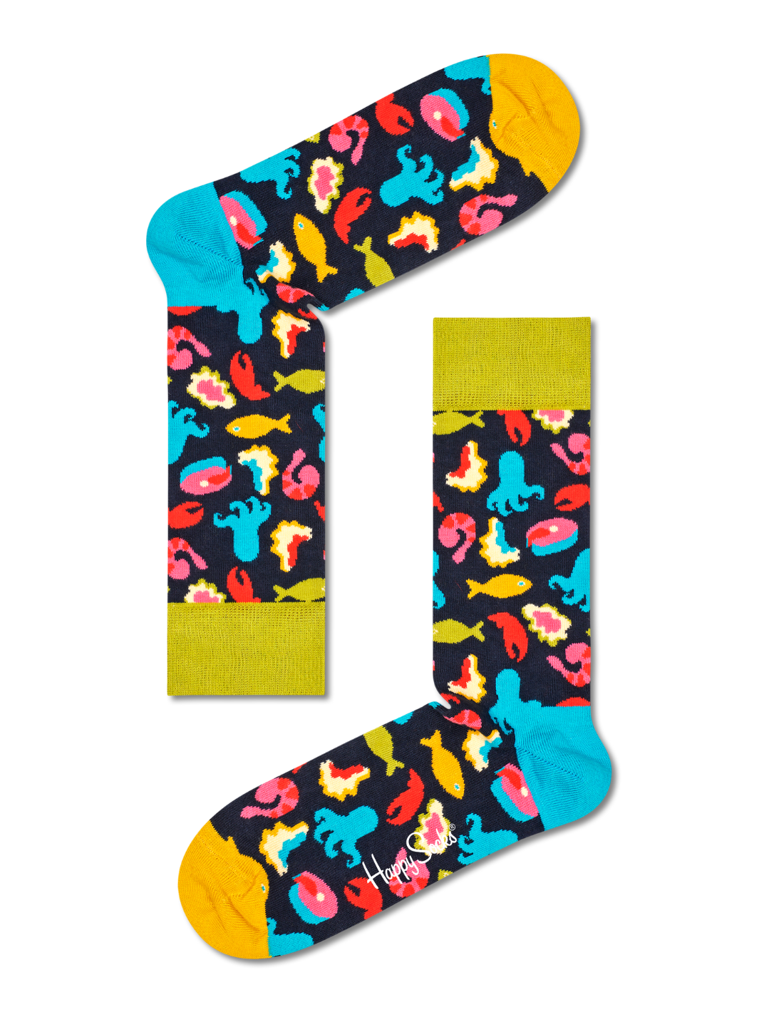 Multicolor Happy Socks 7-dagars presentförpackning för honom