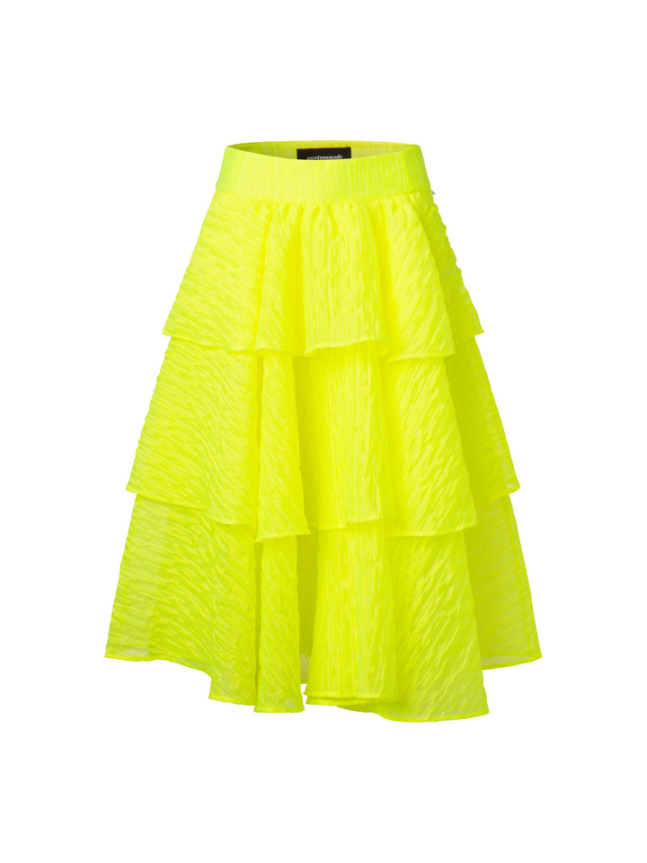 Neongul Rochelle Custommade kjol från NBS