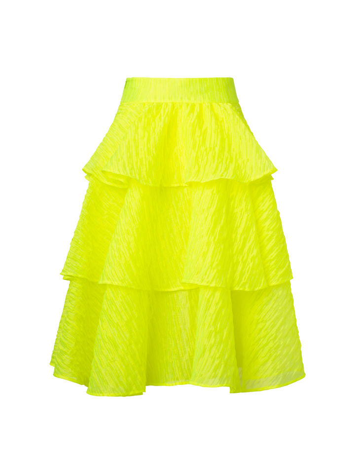 Neongul Rochelle Custommade kjol från NBS
