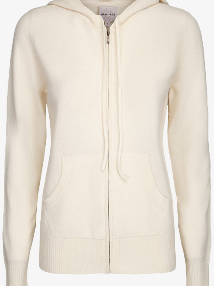 Offwhite Malou Moonbeam Cashmere Hoodie