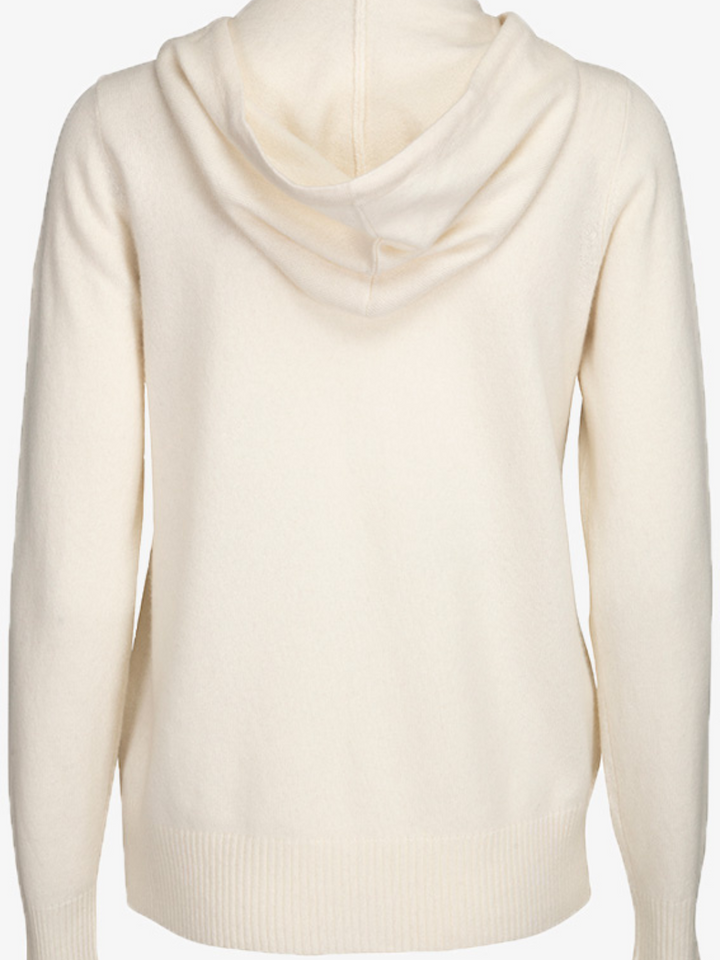 Offwhite Malou Moonbeam Cashmere Hoodie