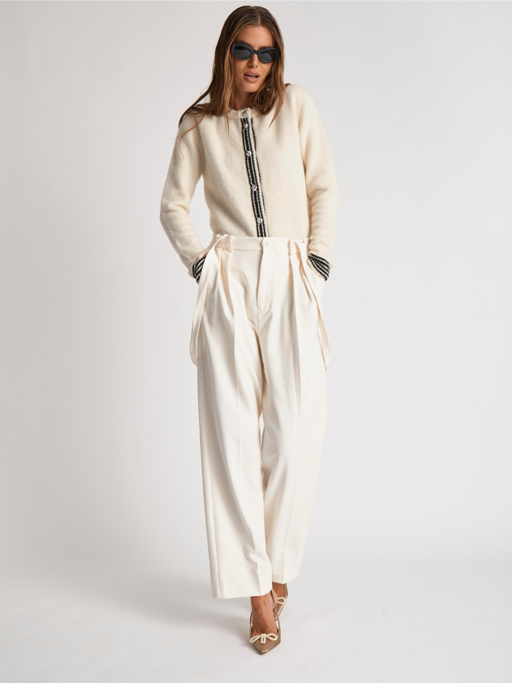 Offwhite Pien Custommade byxor med hängslen