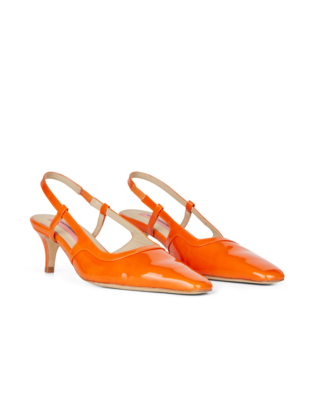 Orange Blank Custommade Anita Slingback Stylet
