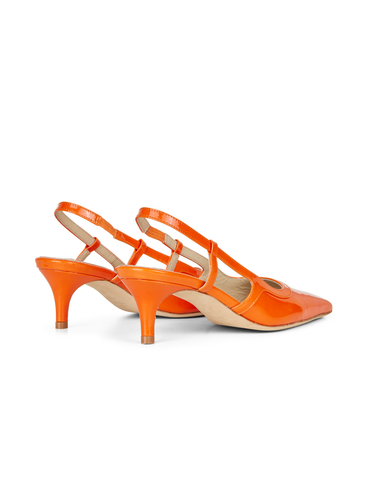 Orange Blank Custommade Anita Slingback Stylet