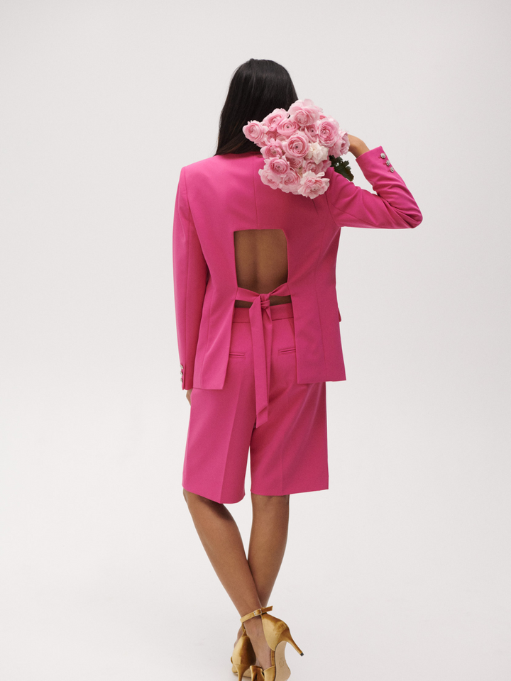 Rosa Georgette Custommade Blazer