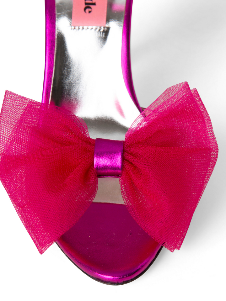 Rosa Metallic Ashley Custommade Styled Med rosett
