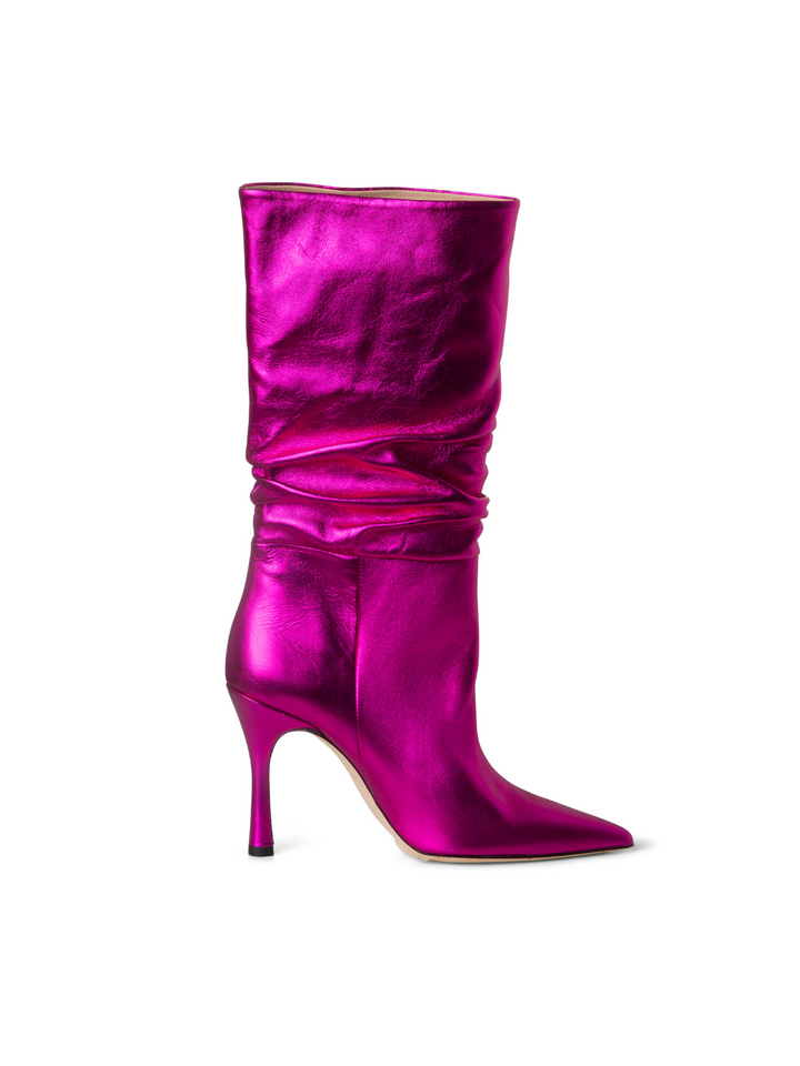Rosa metallic Axelle Custommade Boot