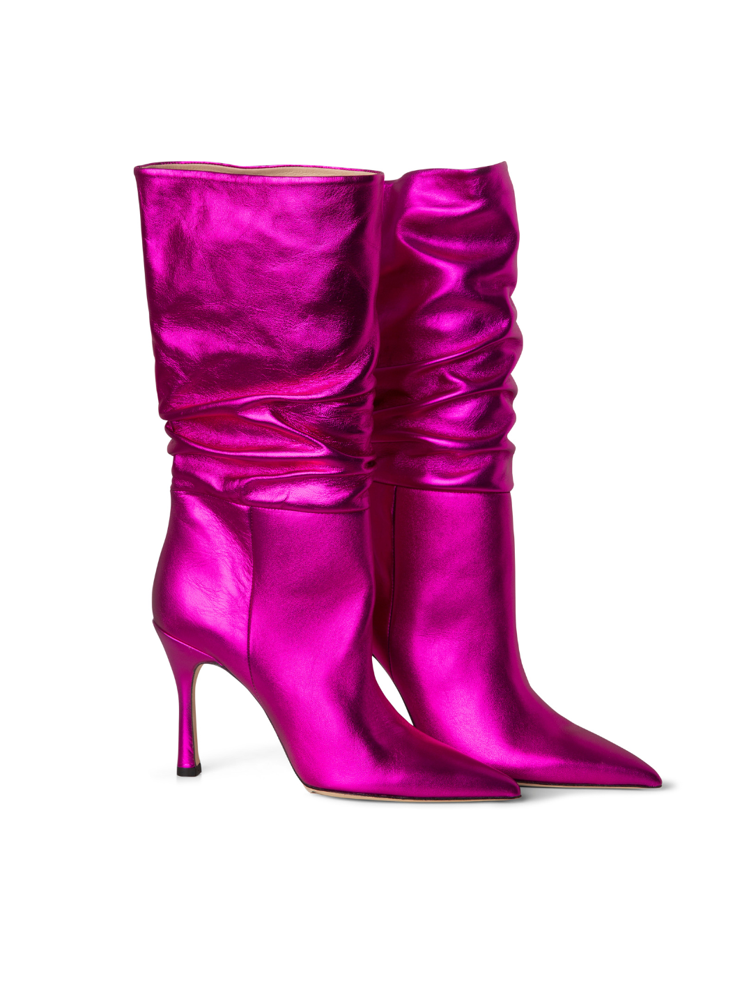 Rosa metallic Axelle Custommade Boot