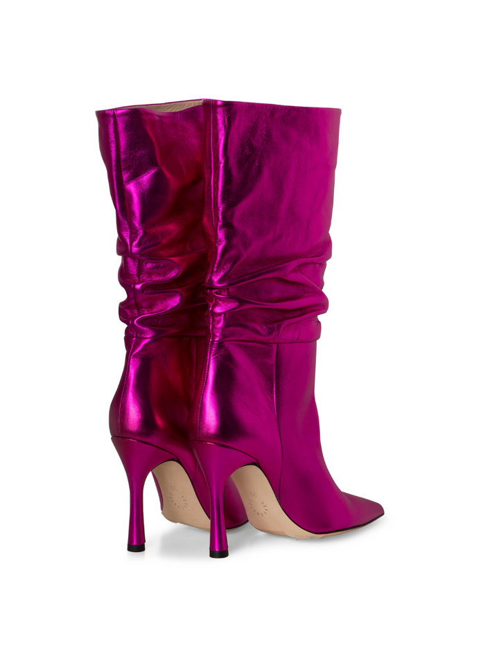 Rosa metallic Axelle Custommade Boot
