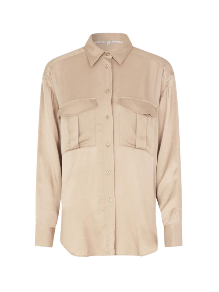 Sandfärgad Second Female Noma Shirt