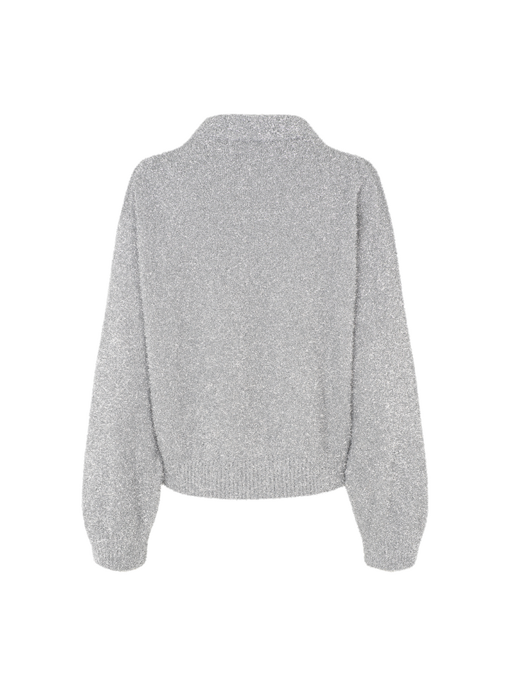 Silver Andra Kvinna Lamilla Glitter Stickat