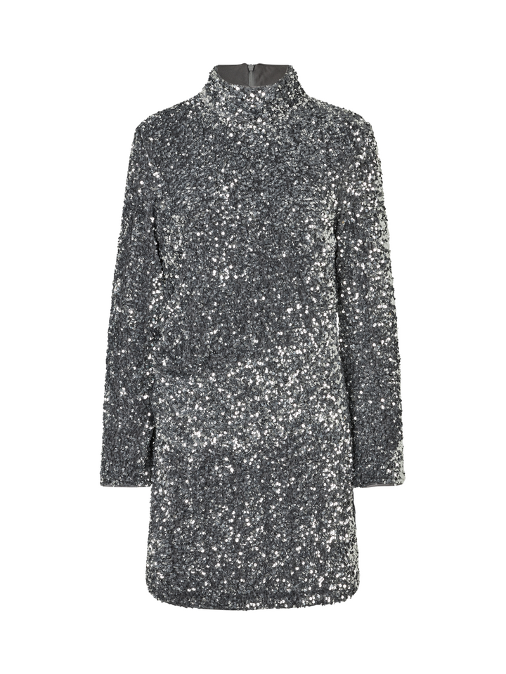 Silver Second Female Shimmer Glimmer Dress