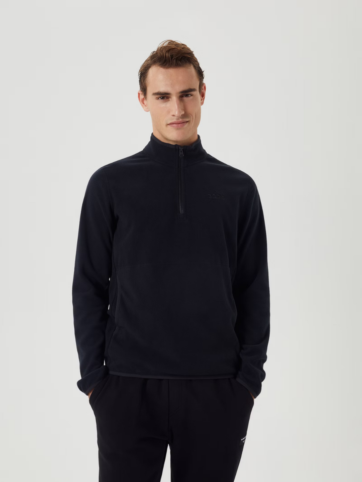 Svart Björn Borg Zip Fleece