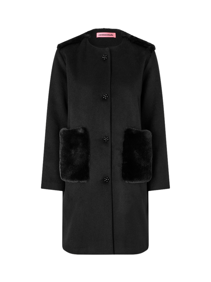 Svart Custommade Halli Coat
