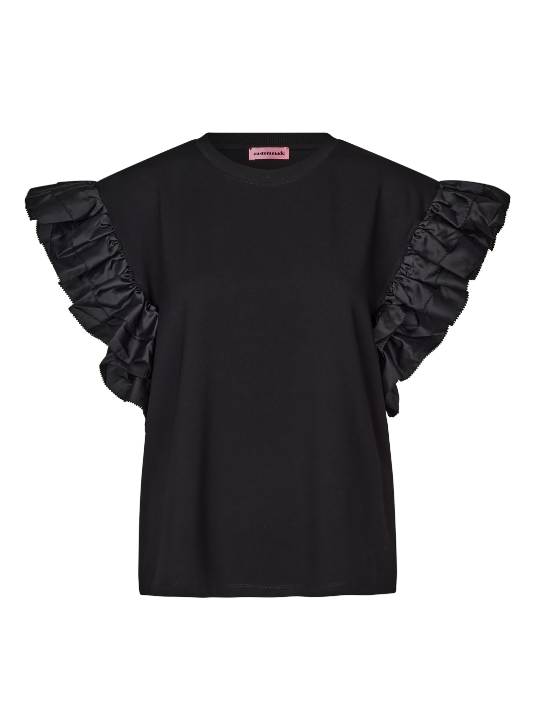 Svart Custommade Moniq T-shirt