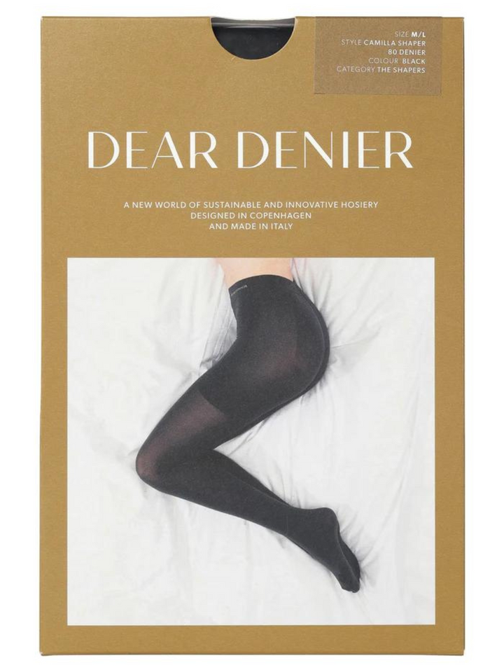 Svarta Dear Denier 80 Shaper Tights