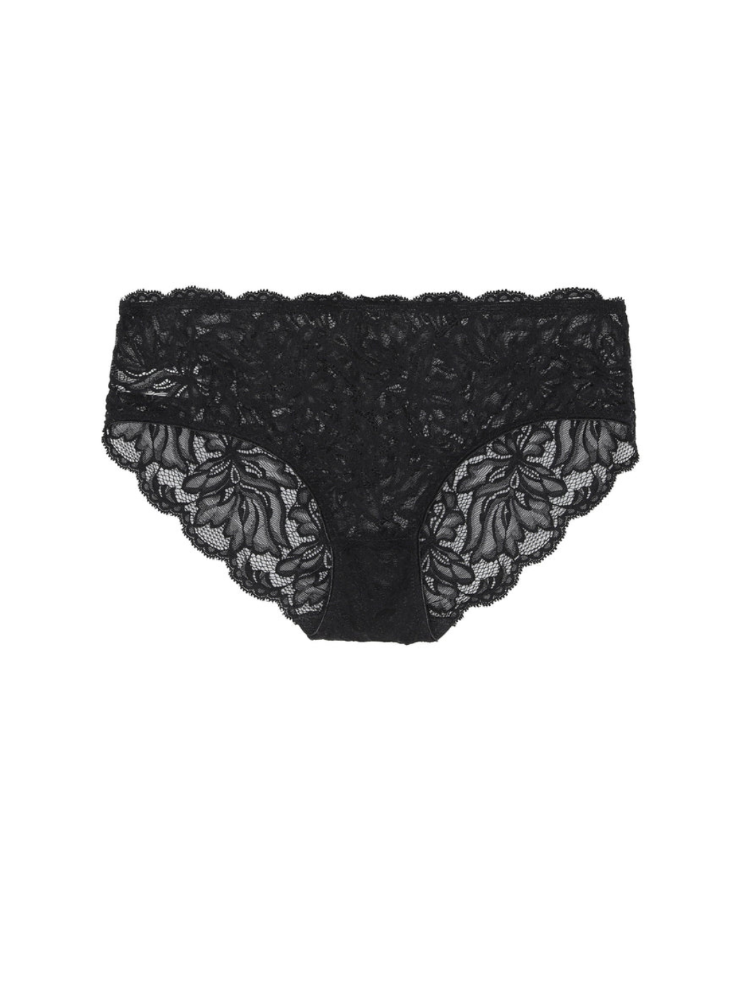 Svart Dear Denier Lace Hipster