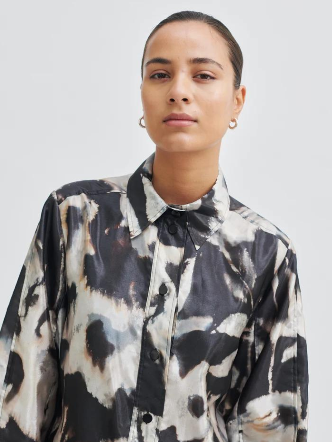 Svart Glitter Second Female Softly Dress