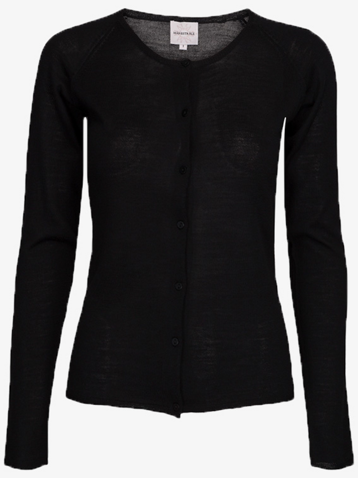 Svart Moonbeam Asta Cardigan